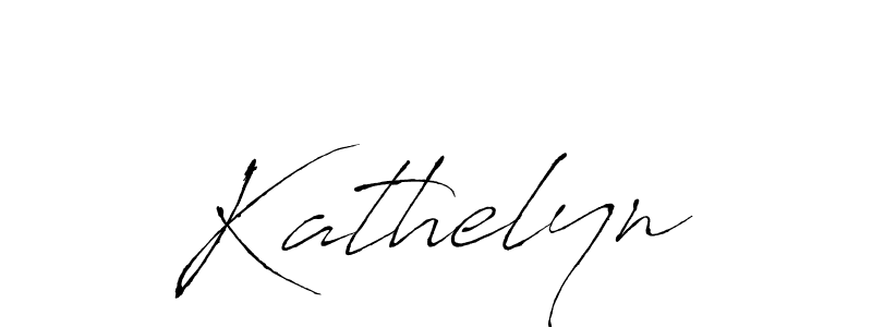 You should practise on your own different ways (Antro_Vectra) to write your name (Kathelyn) in signature. don't let someone else do it for you. Kathelyn signature style 6 images and pictures png