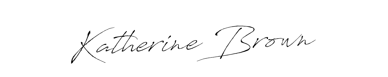 You should practise on your own different ways (Antro_Vectra) to write your name (Katherine Brown) in signature. don't let someone else do it for you. Katherine Brown signature style 6 images and pictures png
