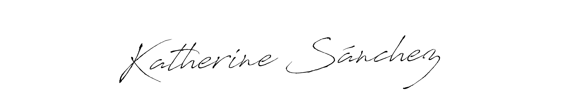 It looks lik you need a new signature style for name Katherine Sánchez. Design unique handwritten (Antro_Vectra) signature with our free signature maker in just a few clicks. Katherine Sánchez signature style 6 images and pictures png