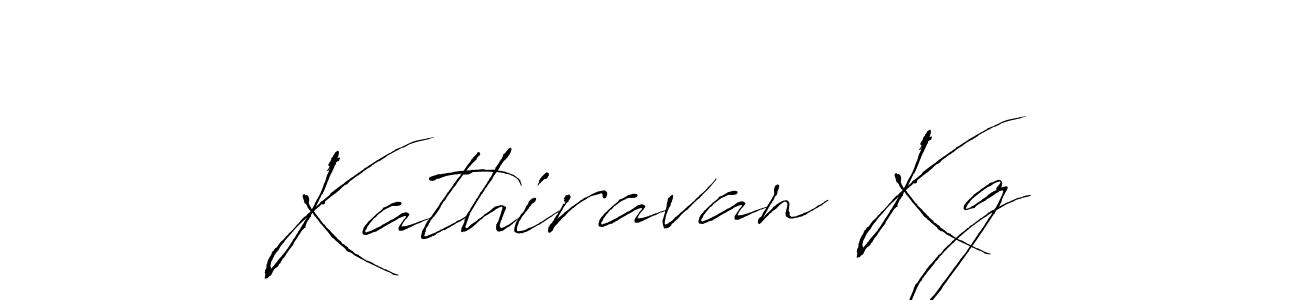 How to make Kathiravan Kg signature? Antro_Vectra is a professional autograph style. Create handwritten signature for Kathiravan Kg name. Kathiravan Kg signature style 6 images and pictures png