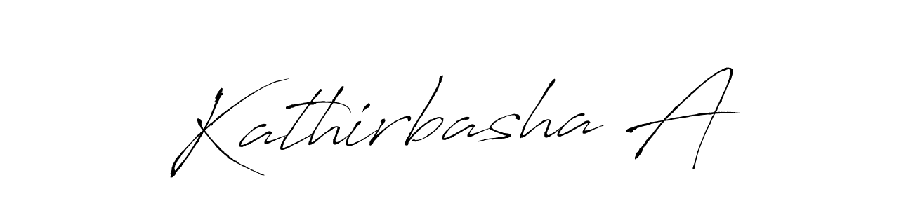 It looks lik you need a new signature style for name Kathirbasha A. Design unique handwritten (Antro_Vectra) signature with our free signature maker in just a few clicks. Kathirbasha A signature style 6 images and pictures png