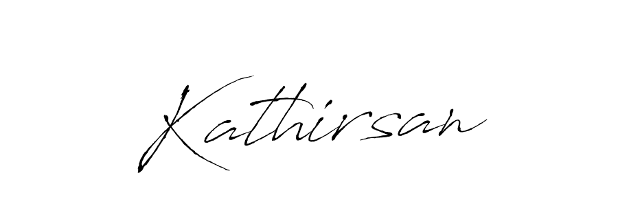 Antro_Vectra is a professional signature style that is perfect for those who want to add a touch of class to their signature. It is also a great choice for those who want to make their signature more unique. Get Kathirsan name to fancy signature for free. Kathirsan signature style 6 images and pictures png