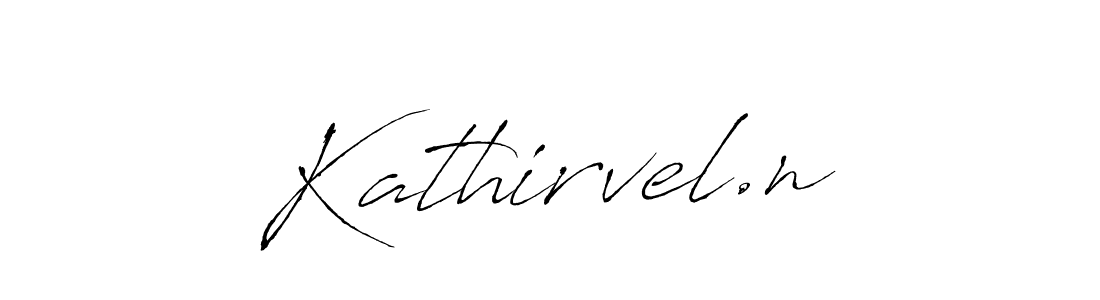 How to make Kathirvel.n name signature. Use Antro_Vectra style for creating short signs online. This is the latest handwritten sign. Kathirvel.n signature style 6 images and pictures png