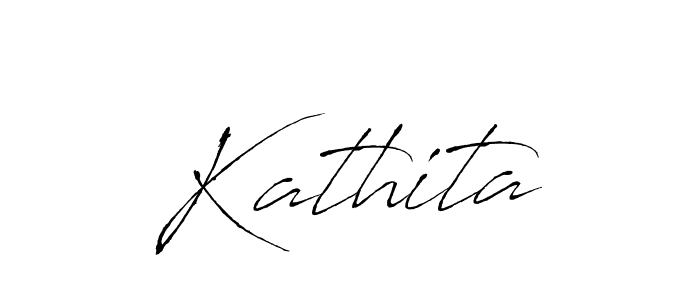 Similarly Antro_Vectra is the best handwritten signature design. Signature creator online .You can use it as an online autograph creator for name Kathita. Kathita signature style 6 images and pictures png