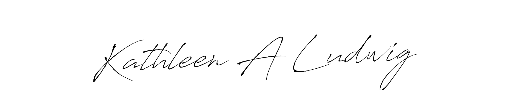 How to make Kathleen A Ludwig signature? Antro_Vectra is a professional autograph style. Create handwritten signature for Kathleen A Ludwig name. Kathleen A Ludwig signature style 6 images and pictures png