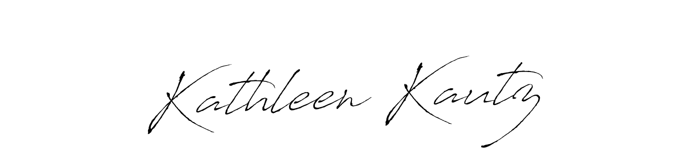 You should practise on your own different ways (Antro_Vectra) to write your name (Kathleen Kautz) in signature. don't let someone else do it for you. Kathleen Kautz signature style 6 images and pictures png