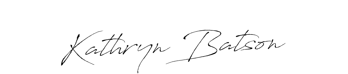 How to make Kathryn Batson signature? Antro_Vectra is a professional autograph style. Create handwritten signature for Kathryn Batson name. Kathryn Batson signature style 6 images and pictures png