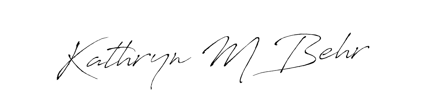 Also You can easily find your signature by using the search form. We will create Kathryn M Behr name handwritten signature images for you free of cost using Antro_Vectra sign style. Kathryn M Behr signature style 6 images and pictures png
