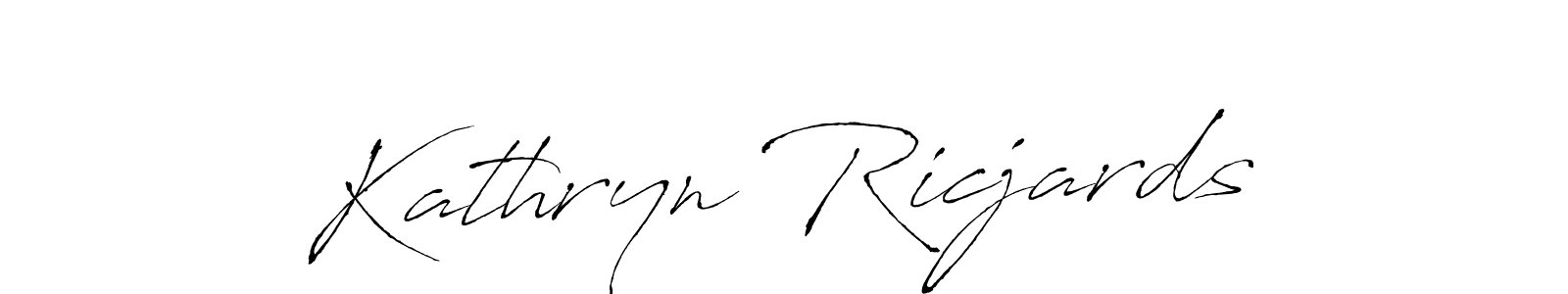 Once you've used our free online signature maker to create your best signature Antro_Vectra style, it's time to enjoy all of the benefits that Kathryn Ricjards name signing documents. Kathryn Ricjards signature style 6 images and pictures png