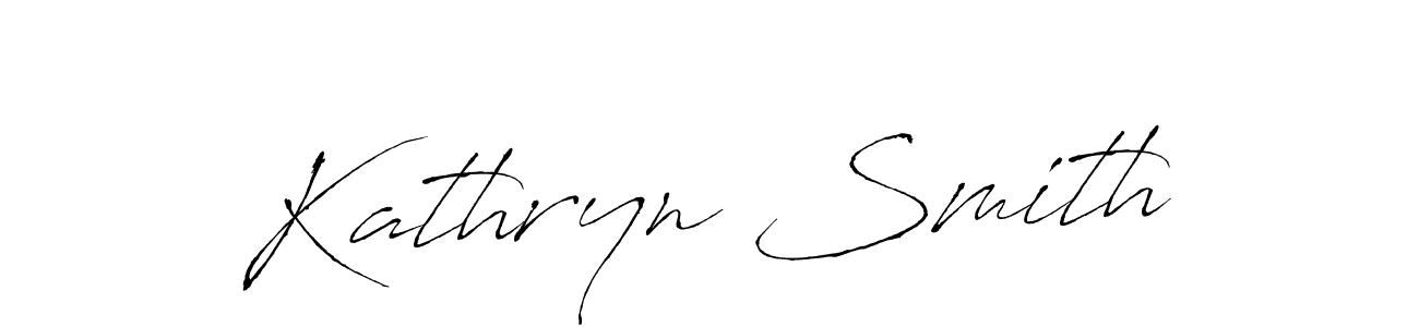 You should practise on your own different ways (Antro_Vectra) to write your name (Kathryn Smith) in signature. don't let someone else do it for you. Kathryn Smith signature style 6 images and pictures png