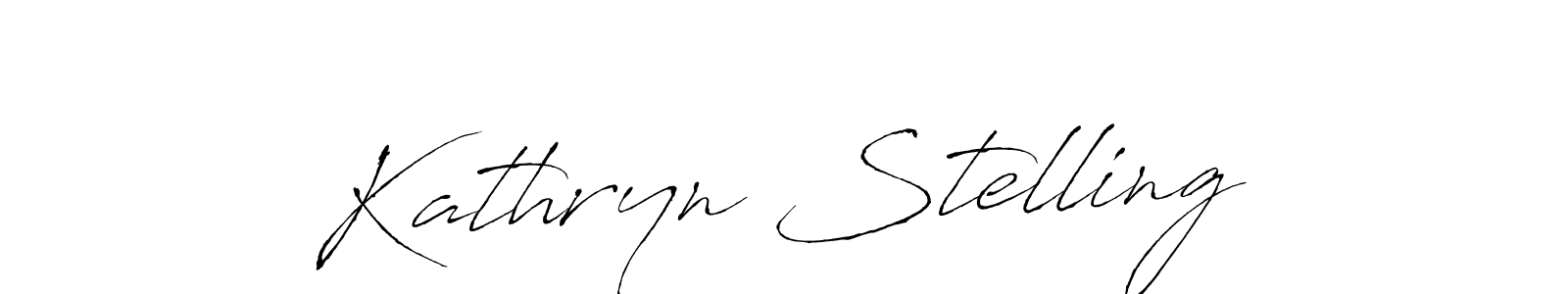 Make a beautiful signature design for name Kathryn Stelling. Use this online signature maker to create a handwritten signature for free. Kathryn Stelling signature style 6 images and pictures png