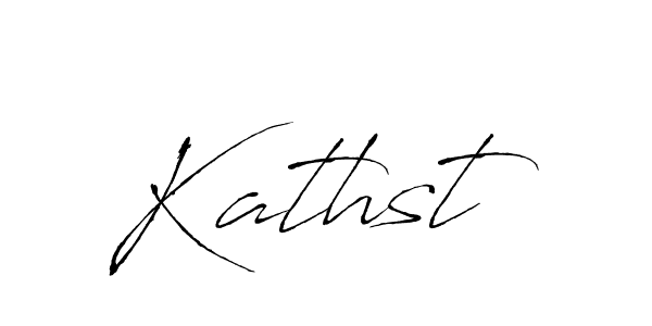 Antro_Vectra is a professional signature style that is perfect for those who want to add a touch of class to their signature. It is also a great choice for those who want to make their signature more unique. Get Kathst name to fancy signature for free. Kathst signature style 6 images and pictures png
