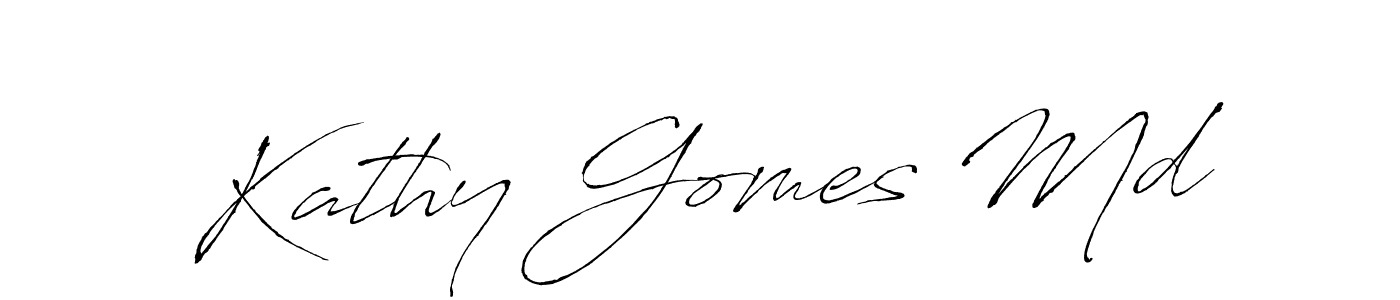 Similarly Antro_Vectra is the best handwritten signature design. Signature creator online .You can use it as an online autograph creator for name Kathy Gomes Md. Kathy Gomes Md signature style 6 images and pictures png