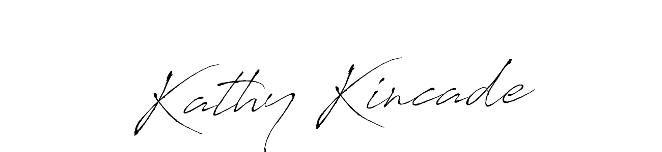 Similarly Antro_Vectra is the best handwritten signature design. Signature creator online .You can use it as an online autograph creator for name Kathy Kincade. Kathy Kincade signature style 6 images and pictures png