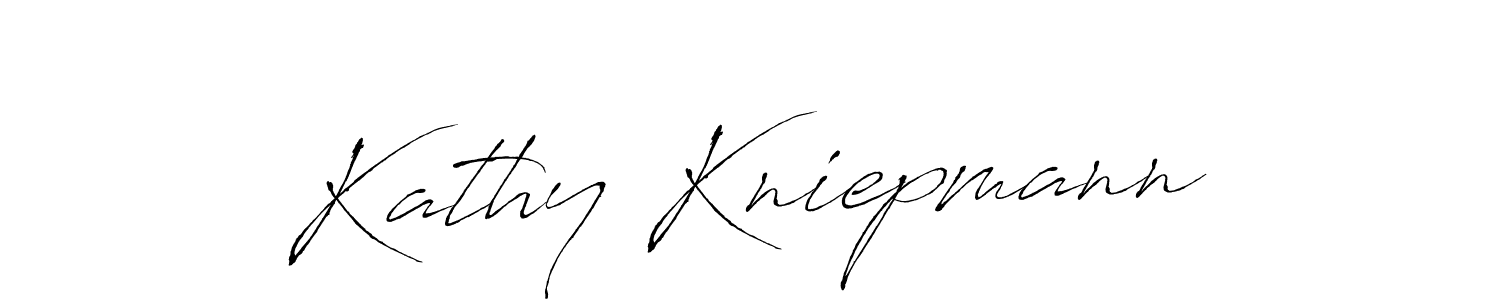 This is the best signature style for the Kathy Kniepmann name. Also you like these signature font (Antro_Vectra). Mix name signature. Kathy Kniepmann signature style 6 images and pictures png