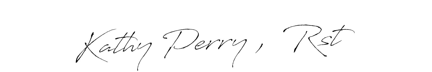 This is the best signature style for the Kathy Perry ,  Rst name. Also you like these signature font (Antro_Vectra). Mix name signature. Kathy Perry ,  Rst signature style 6 images and pictures png