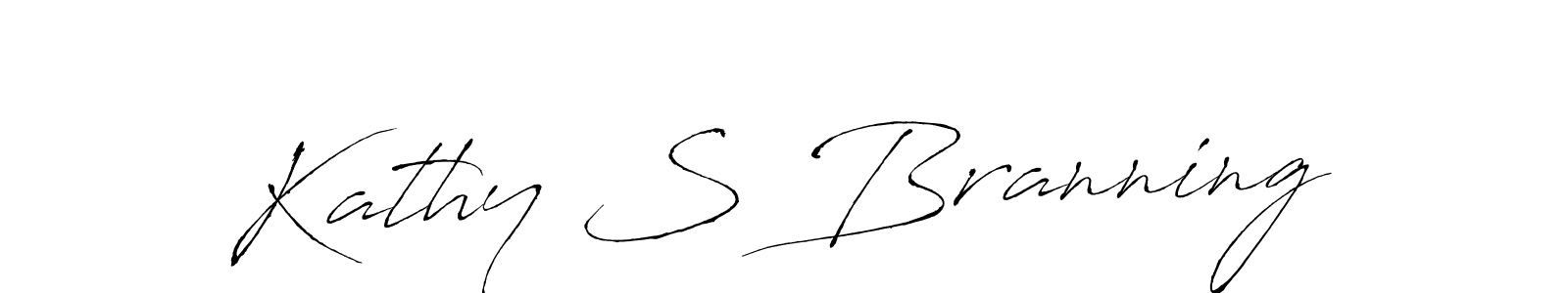 Make a beautiful signature design for name Kathy S Branning. Use this online signature maker to create a handwritten signature for free. Kathy S Branning signature style 6 images and pictures png