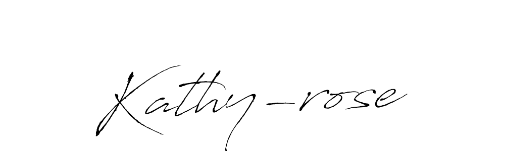 Make a beautiful signature design for name Kathy-rose. Use this online signature maker to create a handwritten signature for free. Kathy-rose signature style 6 images and pictures png