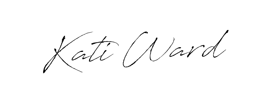 How to make Kati Ward signature? Antro_Vectra is a professional autograph style. Create handwritten signature for Kati Ward name. Kati Ward signature style 6 images and pictures png