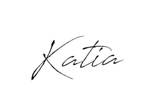 How to make Katia signature? Antro_Vectra is a professional autograph style. Create handwritten signature for Katia name. Katia signature style 6 images and pictures png