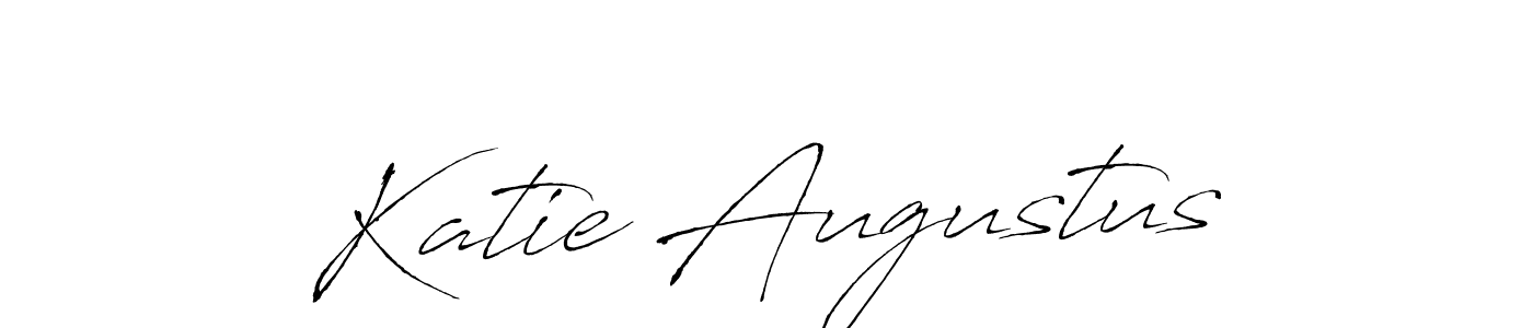 Create a beautiful signature design for name Katie Augustus. With this signature (Antro_Vectra) fonts, you can make a handwritten signature for free. Katie Augustus signature style 6 images and pictures png