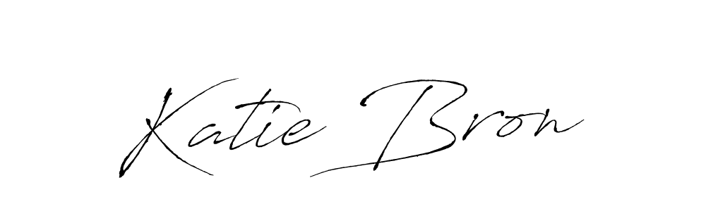 How to make Katie Bron signature? Antro_Vectra is a professional autograph style. Create handwritten signature for Katie Bron name. Katie Bron signature style 6 images and pictures png