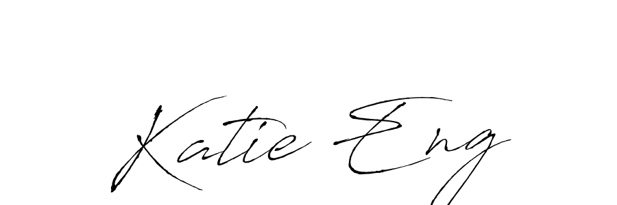 Antro_Vectra is a professional signature style that is perfect for those who want to add a touch of class to their signature. It is also a great choice for those who want to make their signature more unique. Get Katie Eng name to fancy signature for free. Katie Eng signature style 6 images and pictures png