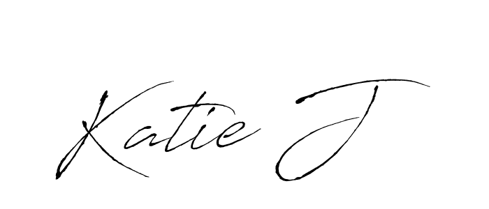 Make a beautiful signature design for name Katie J. Use this online signature maker to create a handwritten signature for free. Katie J signature style 6 images and pictures png