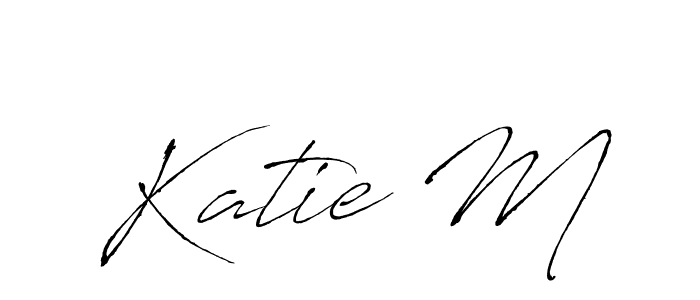 Make a beautiful signature design for name Katie M. Use this online signature maker to create a handwritten signature for free. Katie M signature style 6 images and pictures png