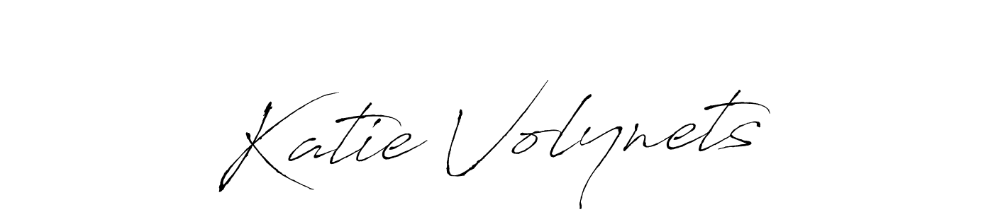 It looks lik you need a new signature style for name Katie Volynets. Design unique handwritten (Antro_Vectra) signature with our free signature maker in just a few clicks. Katie Volynets signature style 6 images and pictures png