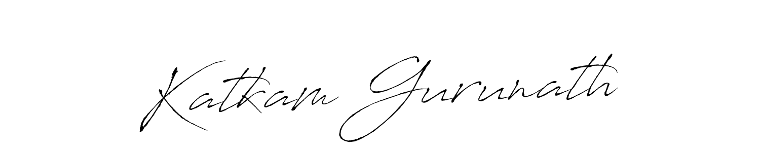 Make a beautiful signature design for name Katkam Gurunath. Use this online signature maker to create a handwritten signature for free. Katkam Gurunath signature style 6 images and pictures png