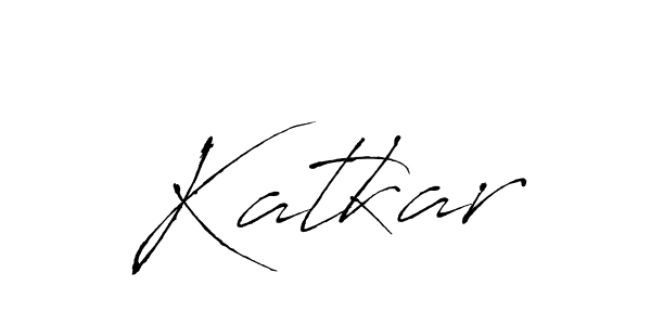 Create a beautiful signature design for name Katkar. With this signature (Antro_Vectra) fonts, you can make a handwritten signature for free. Katkar signature style 6 images and pictures png