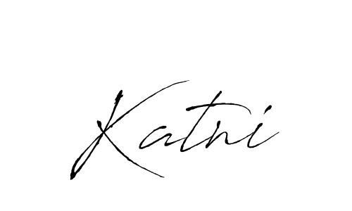 The best way (Antro_Vectra) to make a short signature is to pick only two or three words in your name. The name Katni include a total of six letters. For converting this name. Katni signature style 6 images and pictures png