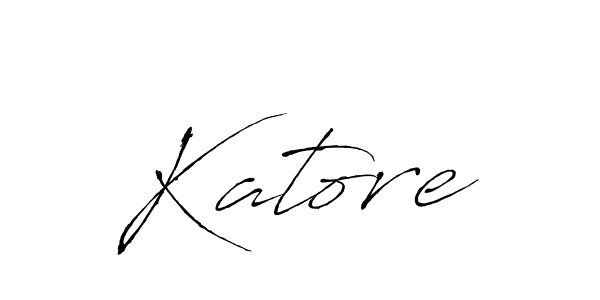 Antro_Vectra is a professional signature style that is perfect for those who want to add a touch of class to their signature. It is also a great choice for those who want to make their signature more unique. Get Katore name to fancy signature for free. Katore signature style 6 images and pictures png