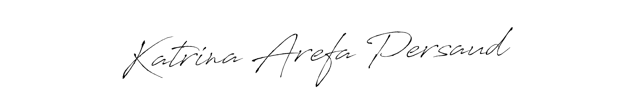 Also we have Katrina Arefa Persaud name is the best signature style. Create professional handwritten signature collection using Antro_Vectra autograph style. Katrina Arefa Persaud signature style 6 images and pictures png