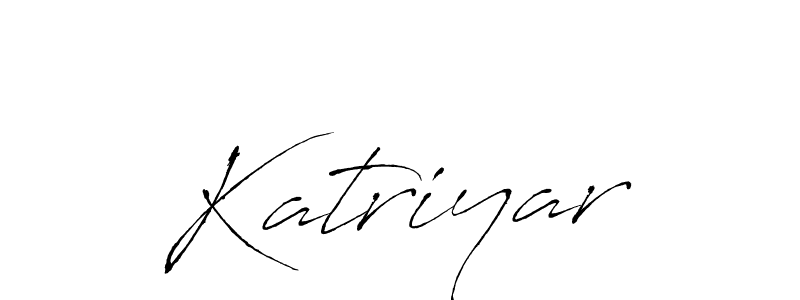 Also You can easily find your signature by using the search form. We will create Katriyar name handwritten signature images for you free of cost using Antro_Vectra sign style. Katriyar signature style 6 images and pictures png