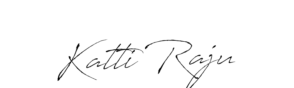 Similarly Antro_Vectra is the best handwritten signature design. Signature creator online .You can use it as an online autograph creator for name Katti Raju. Katti Raju signature style 6 images and pictures png