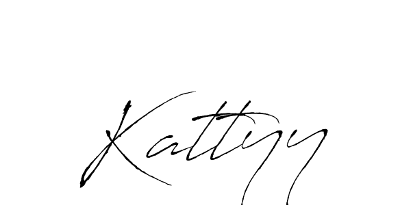 Also we have Kattyy name is the best signature style. Create professional handwritten signature collection using Antro_Vectra autograph style. Kattyy signature style 6 images and pictures png