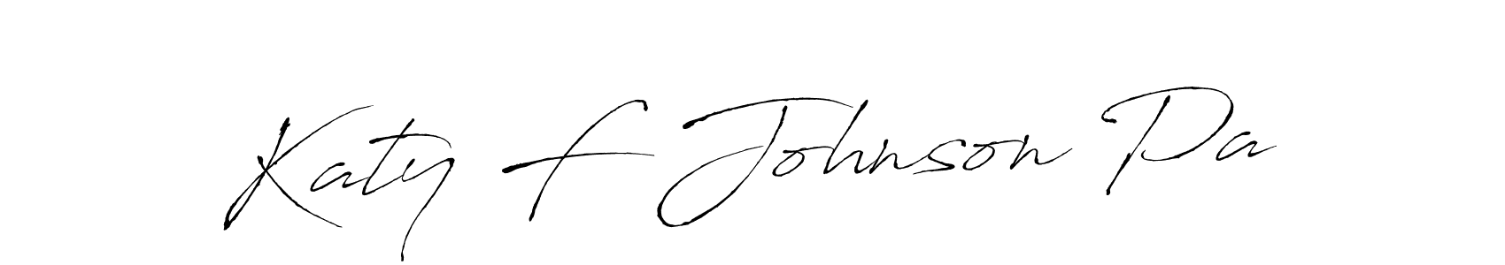 Use a signature maker to create a handwritten signature online. With this signature software, you can design (Antro_Vectra) your own signature for name Katy F Johnson Pa. Katy F Johnson Pa signature style 6 images and pictures png