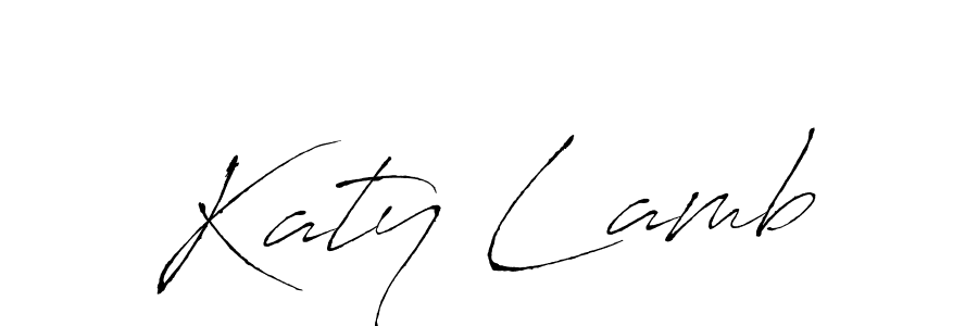 Also we have Katy Lamb name is the best signature style. Create professional handwritten signature collection using Antro_Vectra autograph style. Katy Lamb signature style 6 images and pictures png