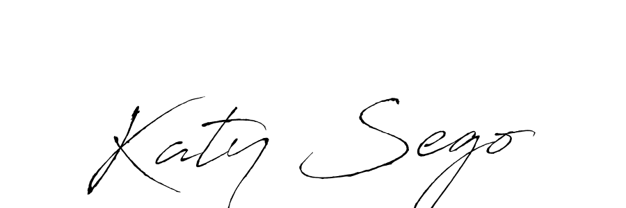 How to make Katy Sego name signature. Use Antro_Vectra style for creating short signs online. This is the latest handwritten sign. Katy Sego signature style 6 images and pictures png