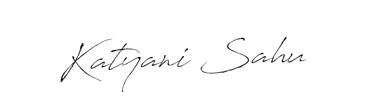 Also You can easily find your signature by using the search form. We will create Katyani Sahu name handwritten signature images for you free of cost using Antro_Vectra sign style. Katyani Sahu signature style 6 images and pictures png