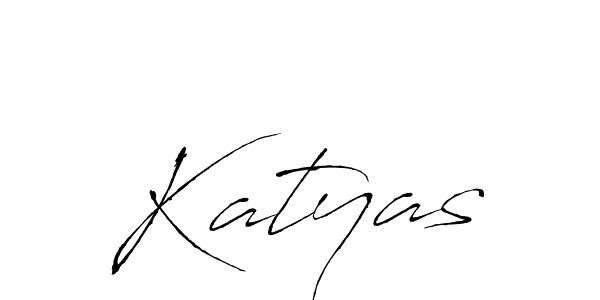 Create a beautiful signature design for name Katyas. With this signature (Antro_Vectra) fonts, you can make a handwritten signature for free. Katyas signature style 6 images and pictures png