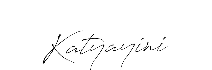 Design your own signature with our free online signature maker. With this signature software, you can create a handwritten (Antro_Vectra) signature for name Katyayini. Katyayini signature style 6 images and pictures png