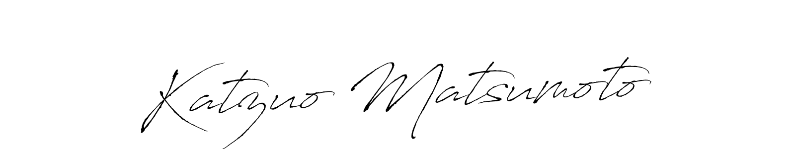 How to Draw Katzuo Matsumoto signature style? Antro_Vectra is a latest design signature styles for name Katzuo Matsumoto. Katzuo Matsumoto signature style 6 images and pictures png