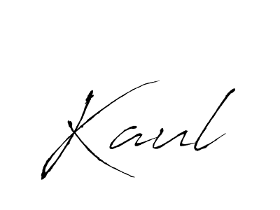 Make a beautiful signature design for name Kaul. Use this online signature maker to create a handwritten signature for free. Kaul signature style 6 images and pictures png