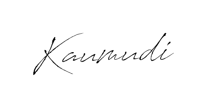 Kaumudi stylish signature style. Best Handwritten Sign (Antro_Vectra) for my name. Handwritten Signature Collection Ideas for my name Kaumudi. Kaumudi signature style 6 images and pictures png