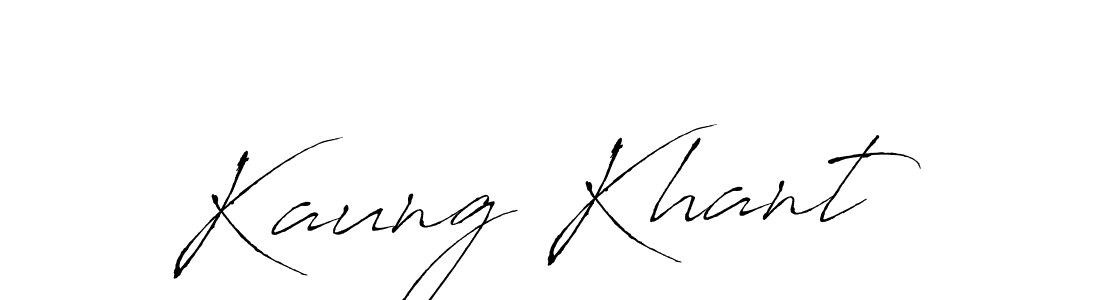 You can use this online signature creator to create a handwritten signature for the name Kaung Khant. This is the best online autograph maker. Kaung Khant signature style 6 images and pictures png