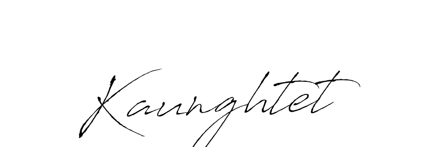 You should practise on your own different ways (Antro_Vectra) to write your name (Kaunghtet) in signature. don't let someone else do it for you. Kaunghtet signature style 6 images and pictures png