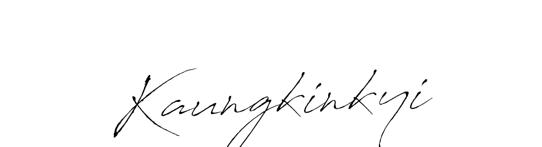 Also we have Kaungkinkyi name is the best signature style. Create professional handwritten signature collection using Antro_Vectra autograph style. Kaungkinkyi signature style 6 images and pictures png